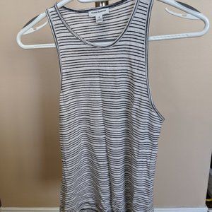 Frank and Oak striped linen tank top